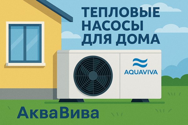 Тепловые насосы для дома: современные решения от Aquaviva