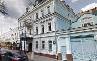 Посольства и визовые центры Казахстана в России