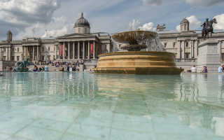 История и современные фото Трафальгарской площади в Лондоне