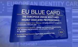 Что собой представляет голубая карта ЕС, как получить в 2022 году?