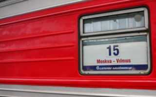 Как добраться до Вильнюса из Москвы дешево, можно ли доехать поездом, а также описание дорогостоящих вариантов, цена билетов и время в пути