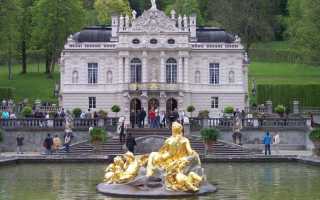 Баварский Версаль Линдерхоф: архитектура и достопримечательности замка