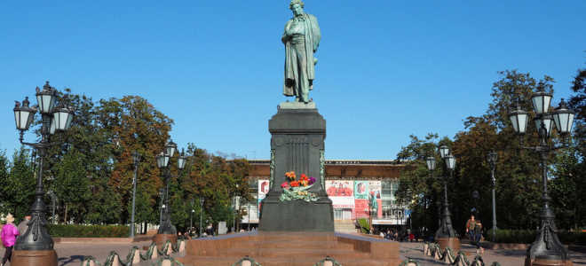 Где находится Памятник Пушкину в Москве. Местоположение Памятника Пушкину в Москве на карте Москвы и описание
